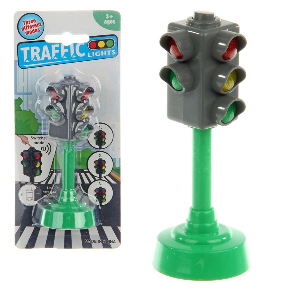 Дорожный знак светофор на батарейках, Veld Co - купить с доставкой по ...