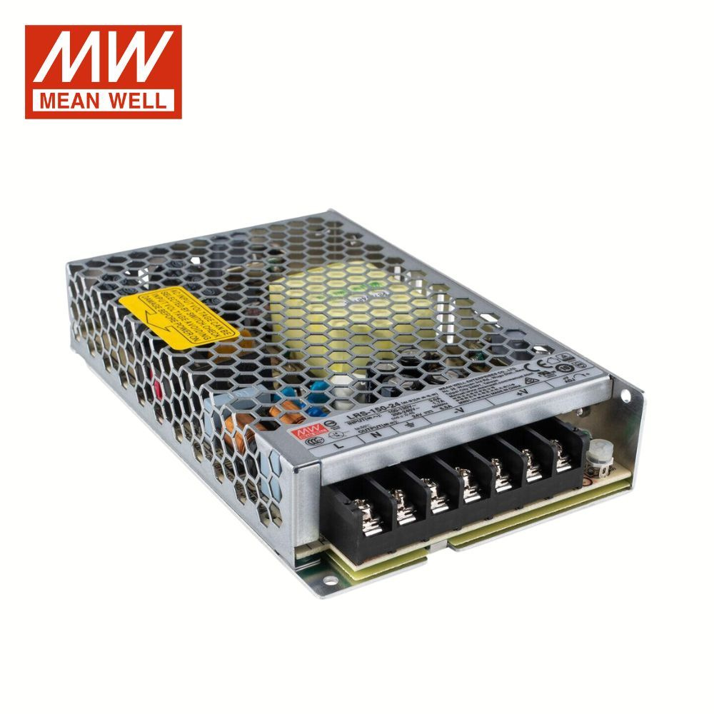 LRS-150-24 MEAN WELL, Блок питания в кожухе на шасси, AC/DC 150 Вт 24 В ...