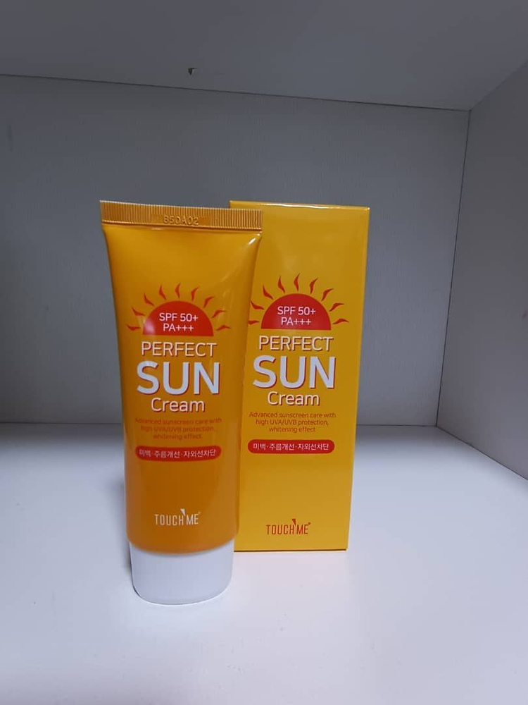 Солнцезащитный крем для лица и тела SPF 50 увлажняющий TOUCH ME ...
