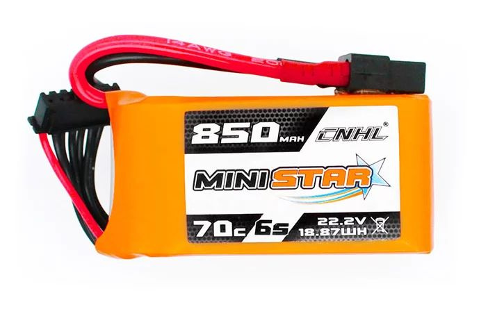 Аккумулятор CNHL Ministar 850мАч 6S 70C LiPo XT60 #1