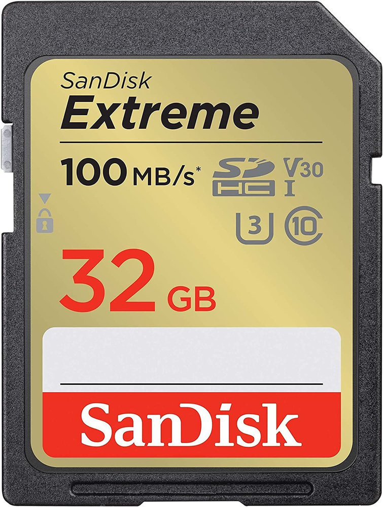 SanDisk Карта памяти Extreme 32 ГБ  (SDSDXVT-032G-GNCIN) #1