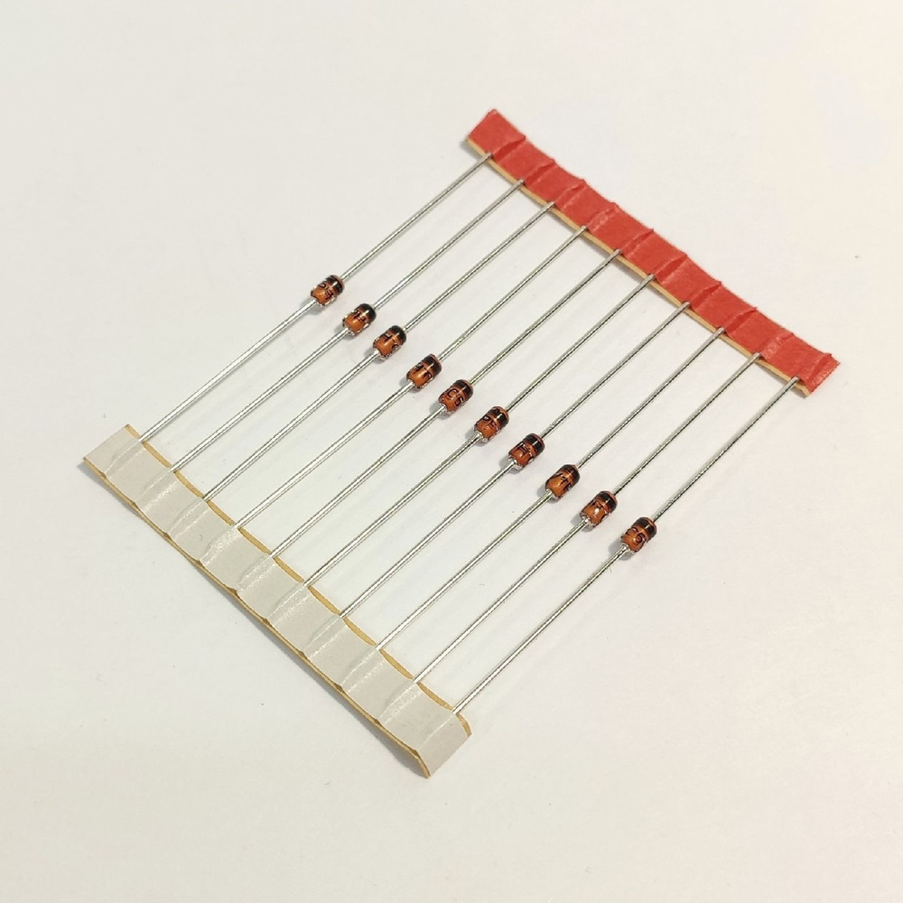 10 шт. Стабилитрон BZX85-C5V1 / PH C5V1 / ZD-5.1V-1W Philips 1.3Вт 5.1В ...
