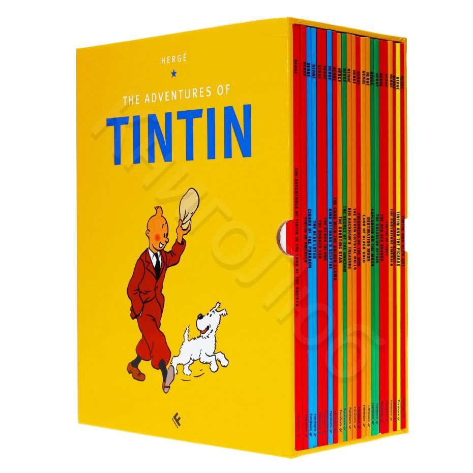 The Adventures of Tintin Box set / Приключения Тинтина на английском ...