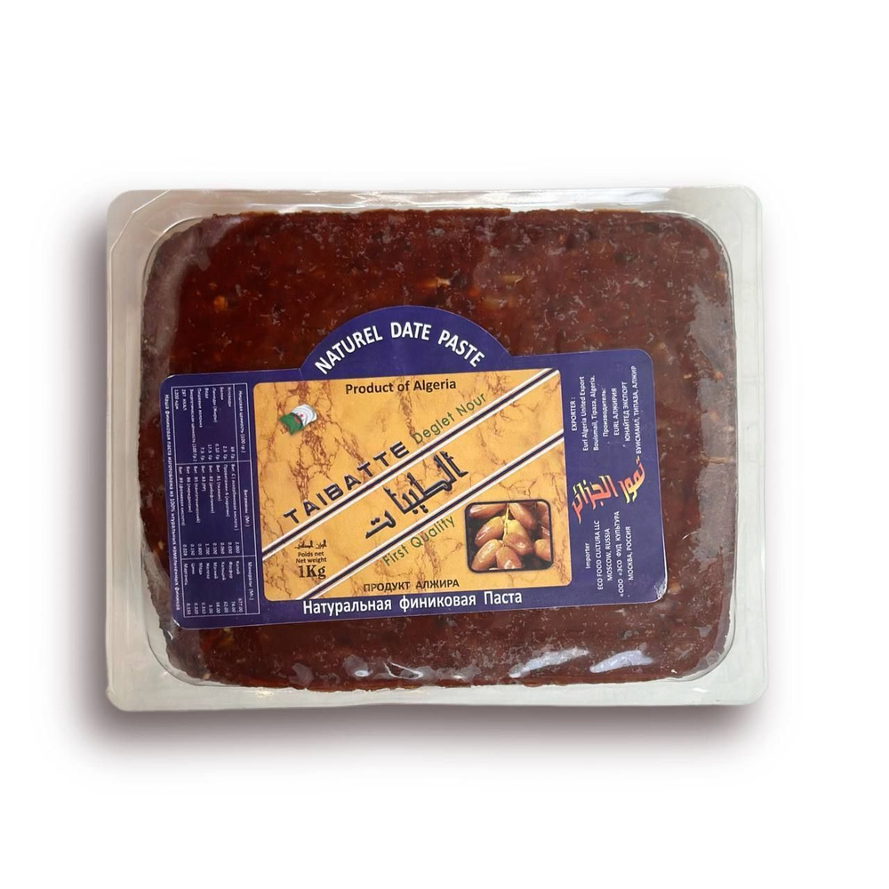 Натуральная финиковая паста "TAIBATTE" 1 кг. - купить с доставкой по ...