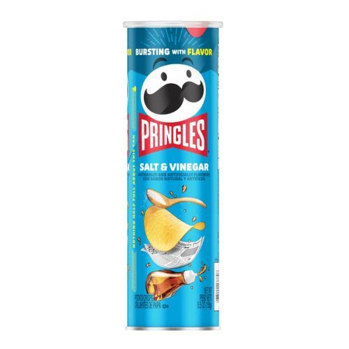Картофельные чипсы Pringles salt and vinegar / Принглс Соль и Уксус 165гр (Белгия)  #1