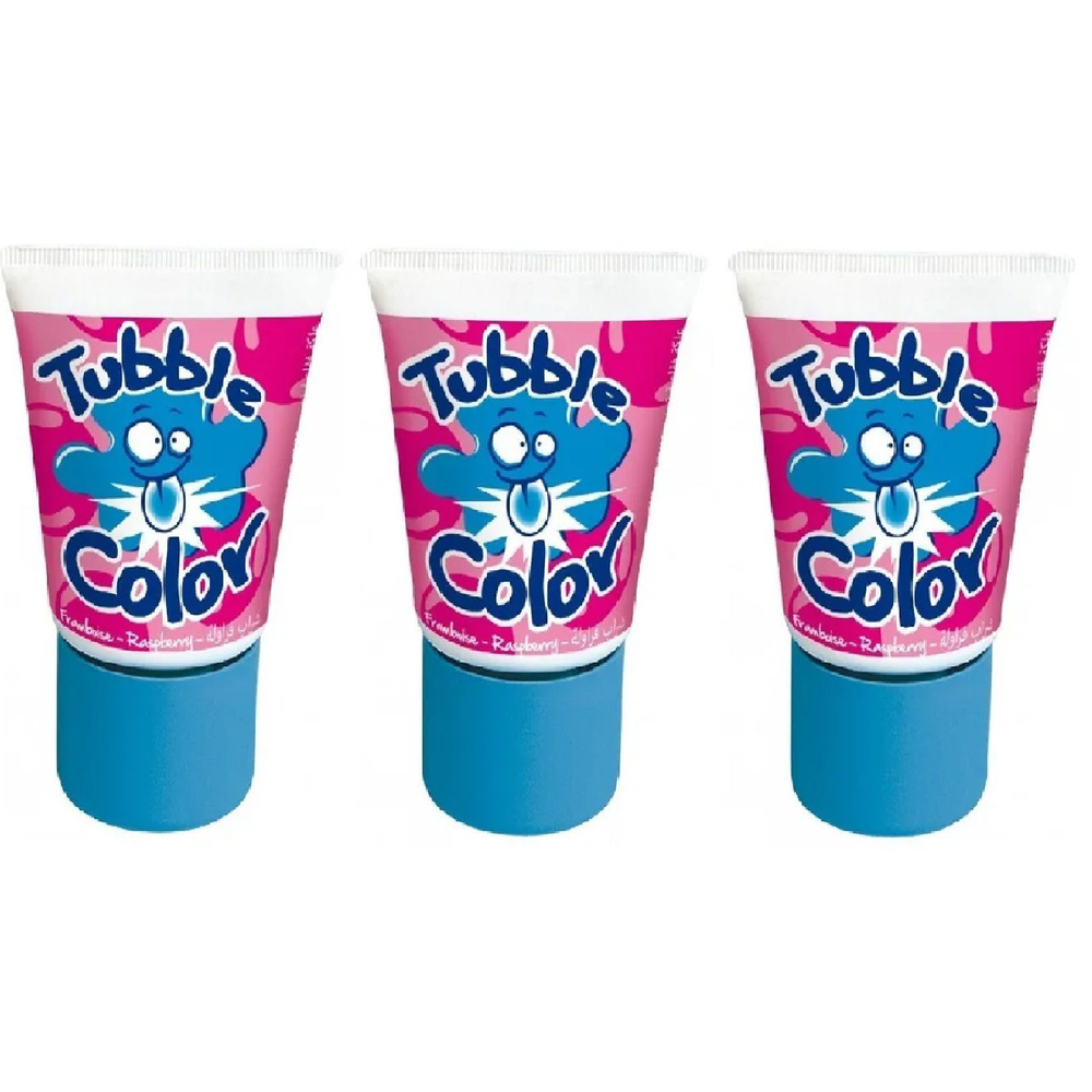 Жевательная резинка Tubble Gum Color 3 уп по 35гр #1