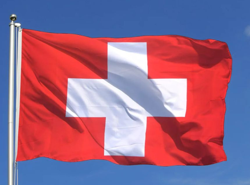Флаг Швейцарии 90х135 см #1