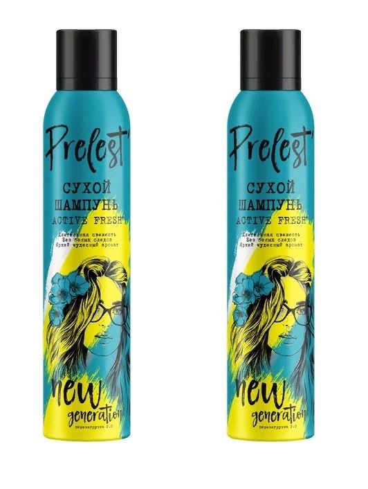 Прелесть Шампунь для волос сухой New Generation Active Fresh, 200 мл, 2 ...