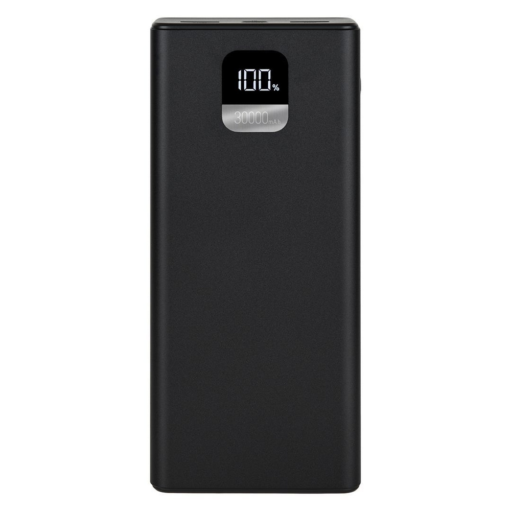 TFN Внешний аккумулятор Electrum 30000mAh Black, 30000 мАч, черный