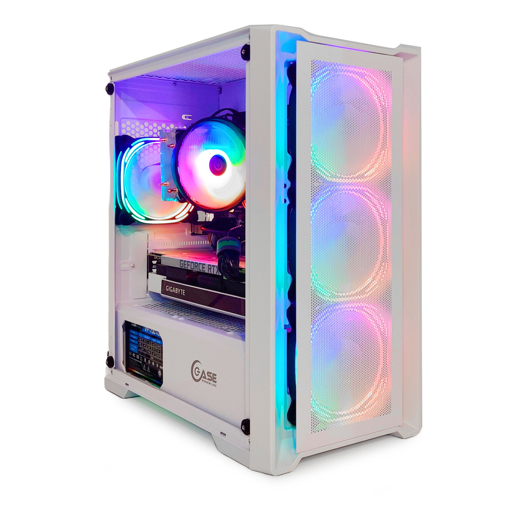 Купить компьютер ЮКОМС Gamer Rule на базе Core i5-12600kf | RTX 2080 Super  8GB | БП 600W 80+ Bronze | SSD M2 NVME | Win 10 PRO | White game case_hdd  1tb /