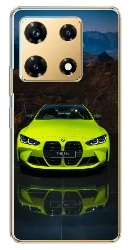 Силиконовый чехол Skink с принтом на Infinix Note 30 Pro / Инфиникс Нот ...
