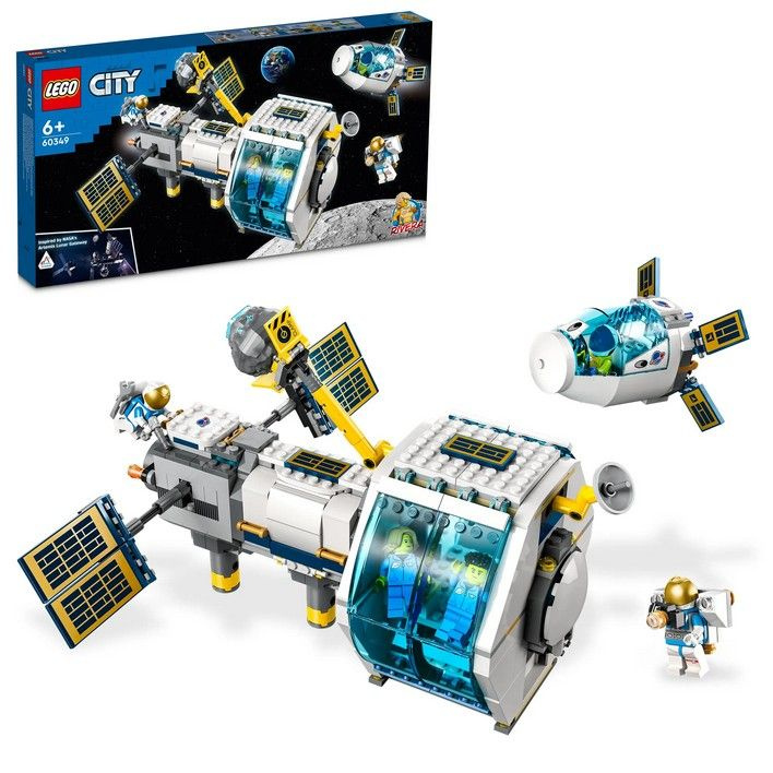 Конструктор LEGO City Космическая станция Город на Луне (60349)  #1