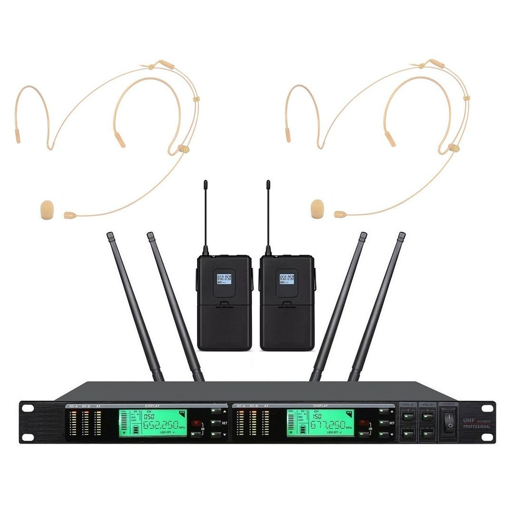 Микрофон для гарнитур Головной Микрофон Беспроводной True Diversity ...