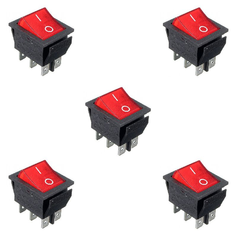 Клавишная кнопка KCD4 с подсветкой 5 шт - купить с доставкой по ...