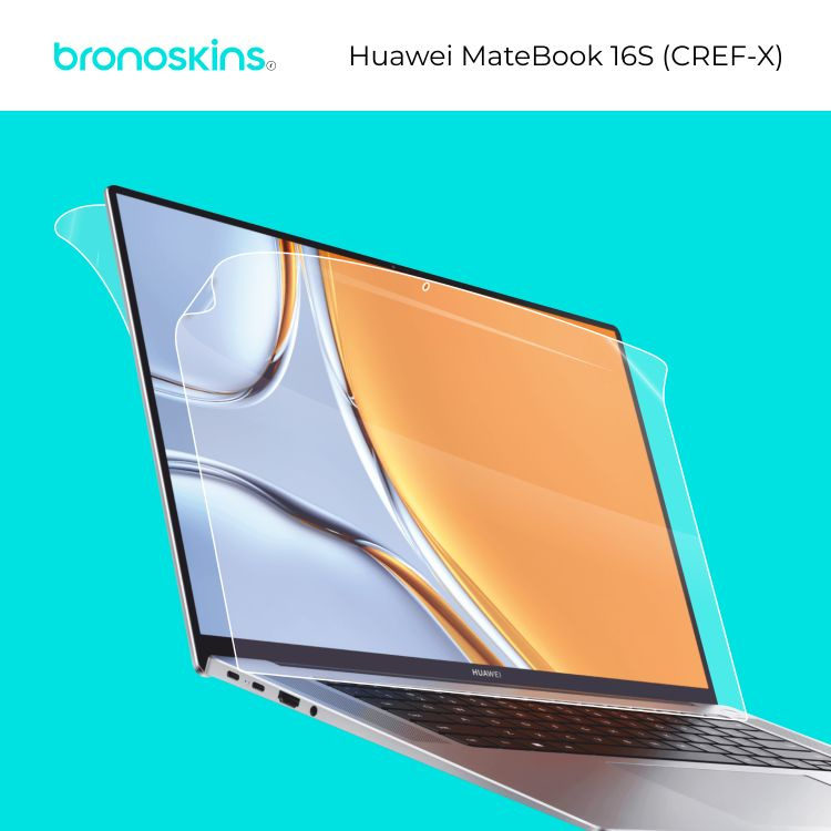 Защитная бронированная пленка на экран Huawei MateBook 16S (CREF-X) (Матовая)  #1