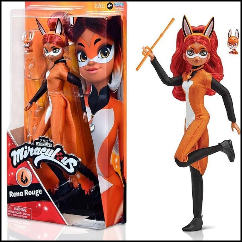 Kукла "Леди Баг и Супер-кот" ,Рина Руж с аксессуарами 27 см,Miraculous ...