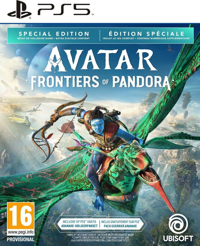 AVATAR Frontiers of Pandora Special Edition диск (PlayStation 5, Русские  субтитры)