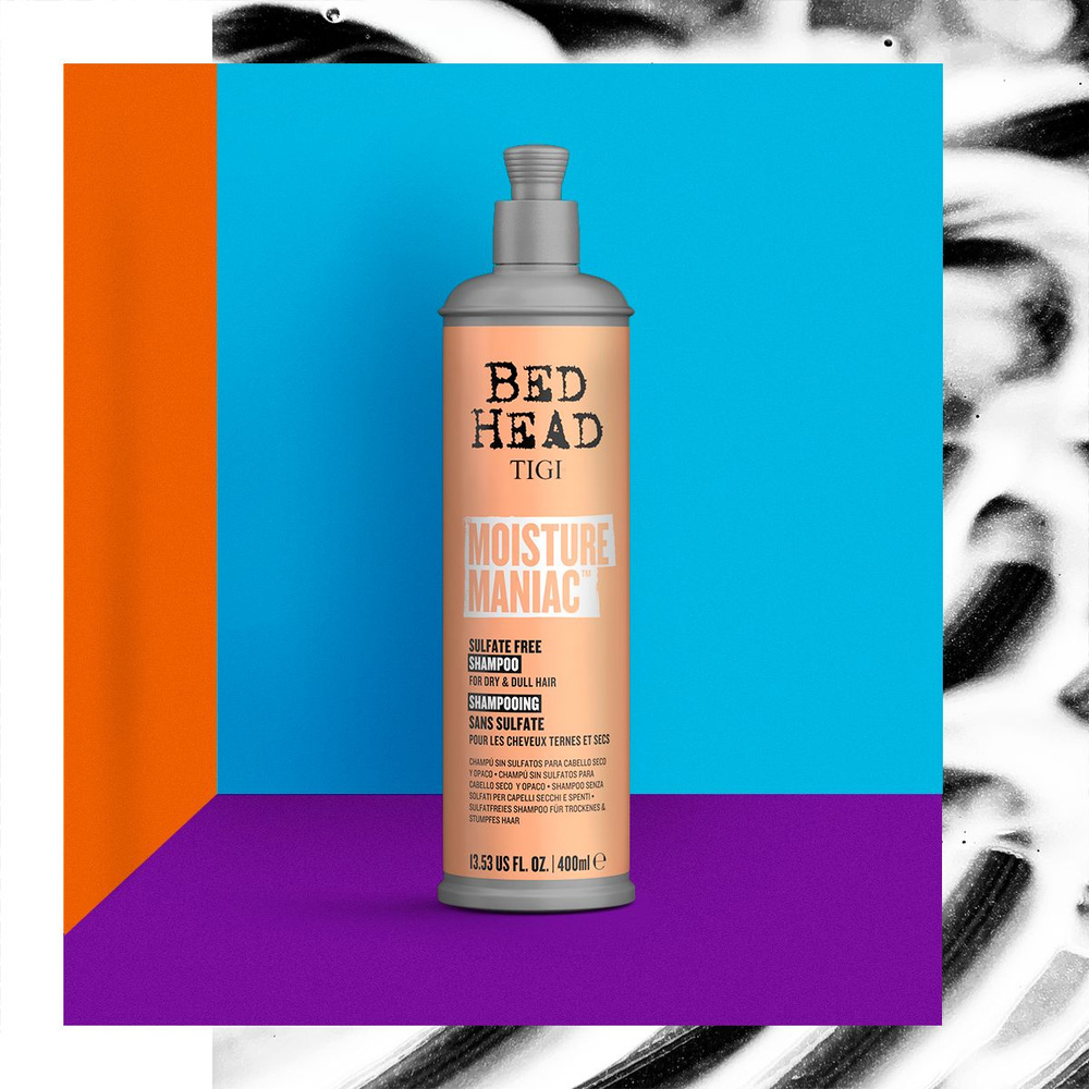 TIGI BED HEAD Moisture Maniac Бессульфатный увлажняющий шампунь 400 МЛ ...