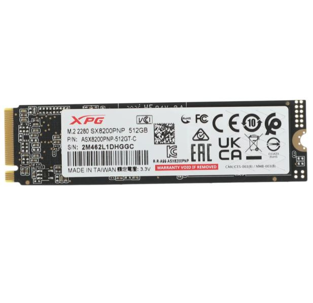 ADATA 512 ГБ Внутренний SSD-диск XPG SX8200 Pro ASX8200PNP-512GT-C (ASX8200PNP-512GT-C)  #1