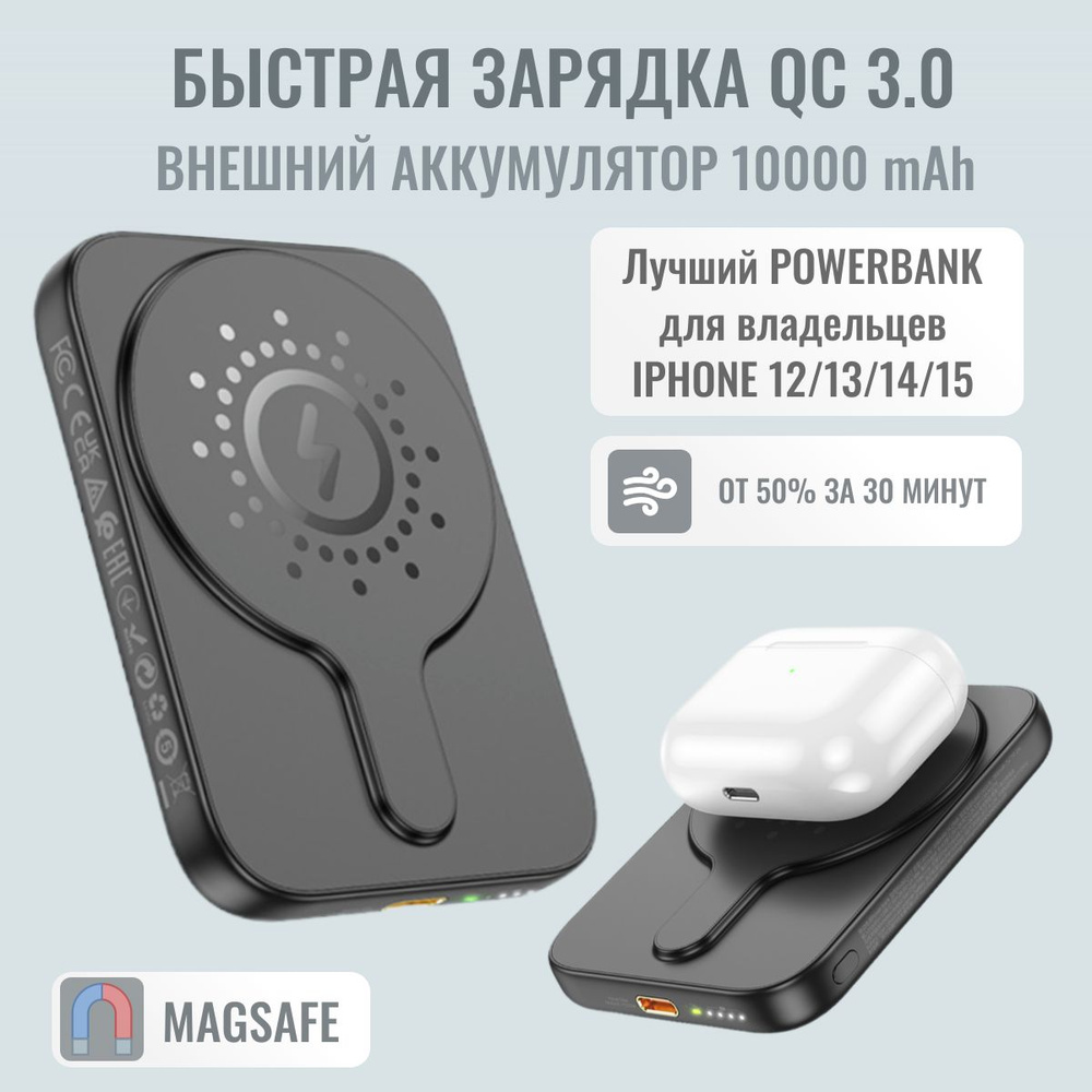 Внешний аккумулятор (Power Bank) hoco akb_USB Type-C - купить по выгодным  ценам в интернет-магазине OZON (1474230588)