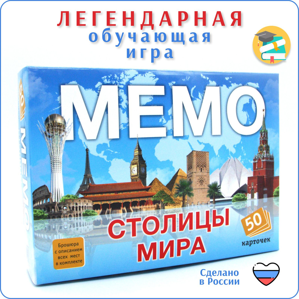 Настольная игра Мемо 