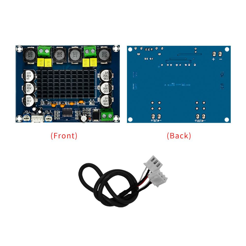 Усилитель звука двухканальный модуль 2*120W XH-M543 плата цифрового ...