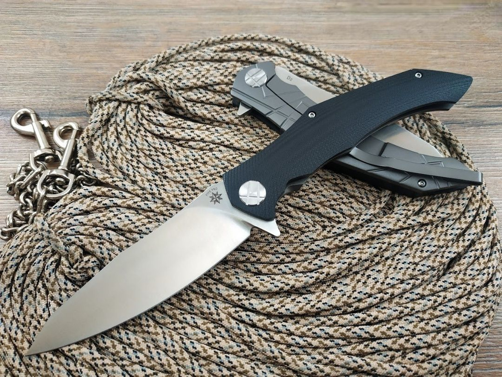 FIVE PRO Складной нож флиппер Ирокез сталь D2 - купить с доставкой по ...