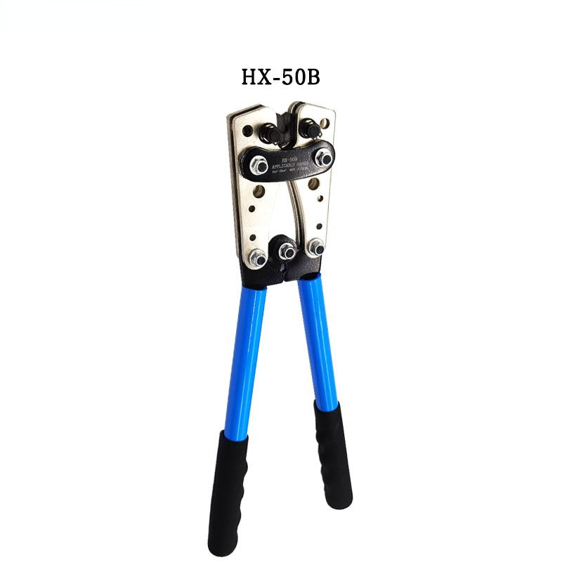 Плоскогубцы для обжима кабеля, 6-50 мм2/AWG 10-0, HX-50B, Набор ...