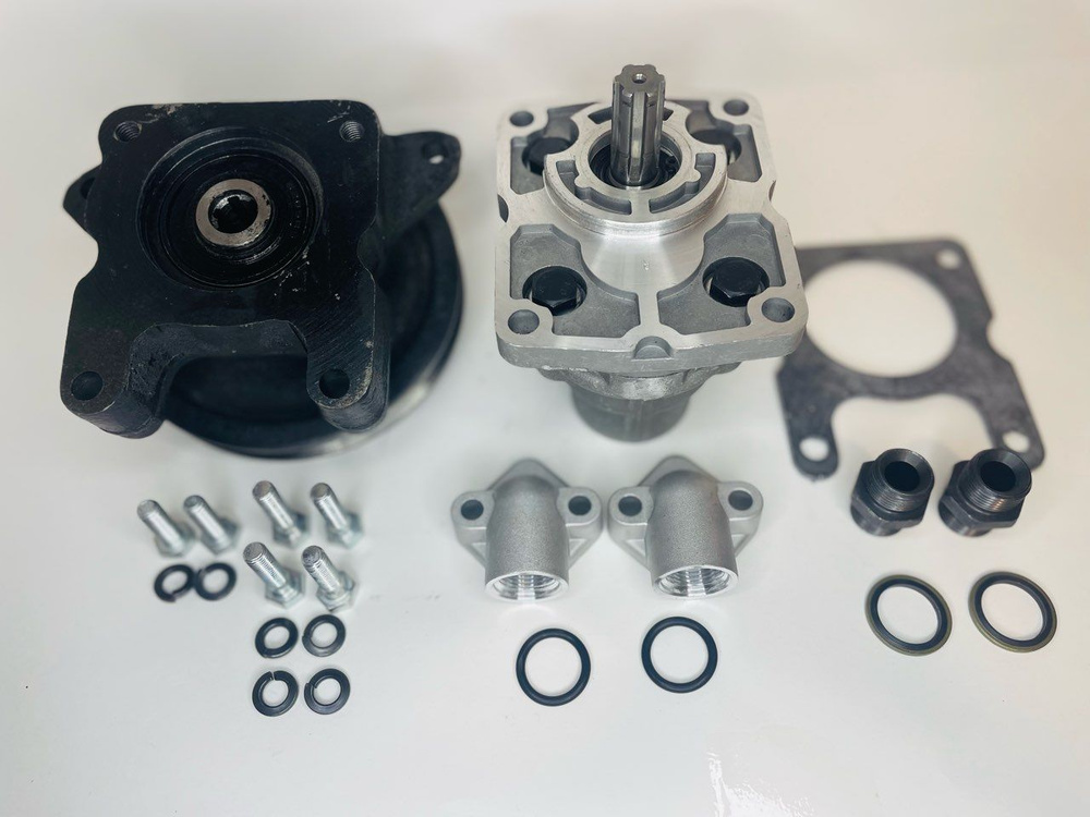 Привод масленого насоса НШ-10 под шкив профиль Б 17х11 мм в сборе с ...