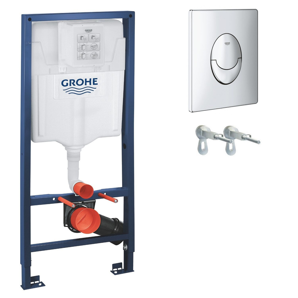 Grohe Rapid SL инсталляция для унитаза, монтажная высота 1.0 м (38525001)