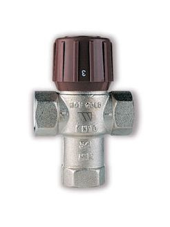 Термостатический смесительный клапан Watts AQUAMIX AM61C для ГВС (32-50C) 3/4" ВР арт.10017418  #1
