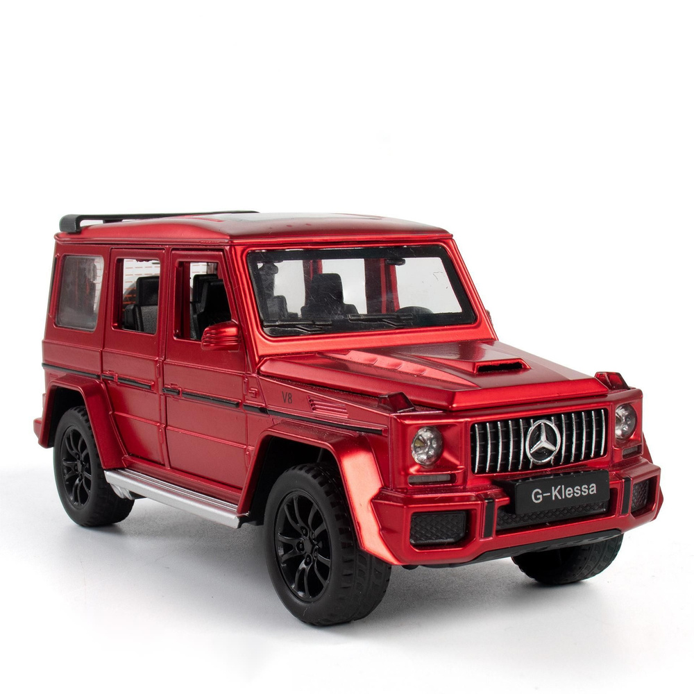 Mercedes-Benz G63 AMG Мерседес Бенц Гелик металлическая инерционная ...