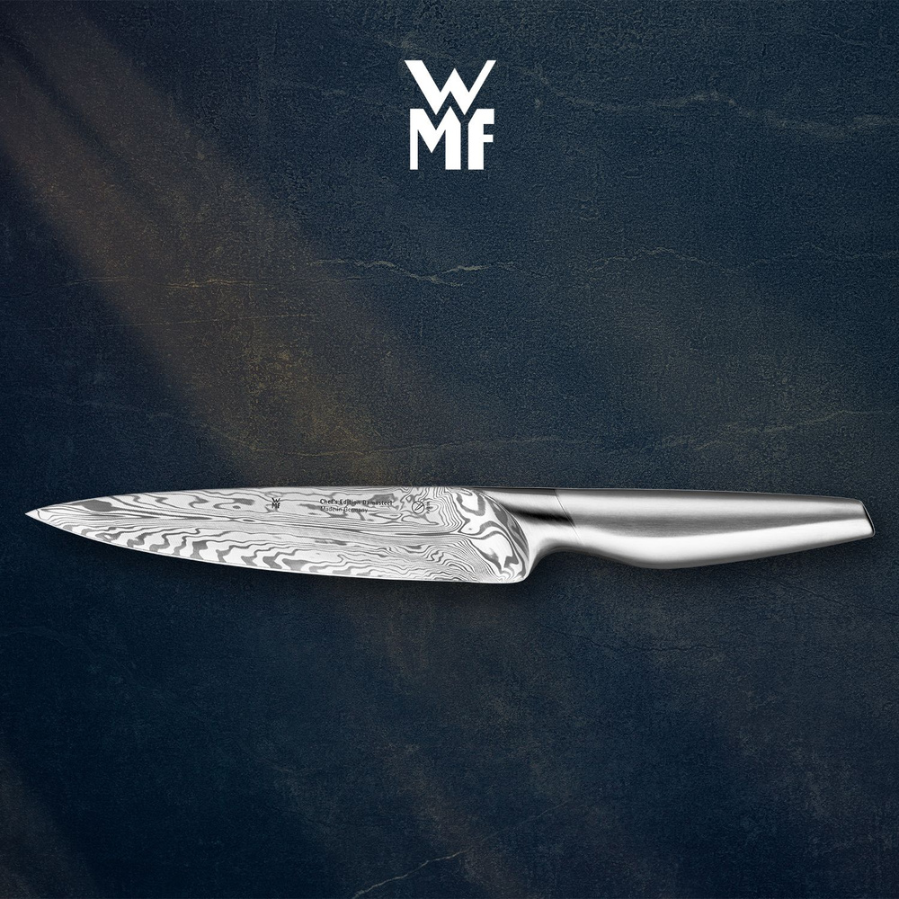 Купить Разделочный нож WMF Chef's Edition Damasteel 20 см, дамасская ...