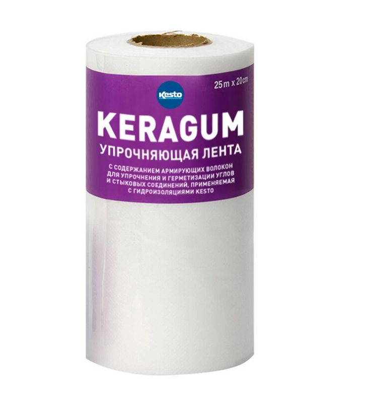Упрочняющая лента Kesto Keragum 25м х 20см для упрочнения и герметизации углов и стыковых соединений #1