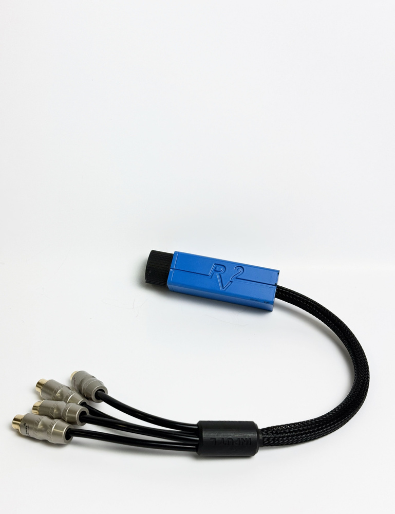 R2V Адаптер для автоусилителя, RCA-RCA, 0.4 м - купить с доставкой по ...
