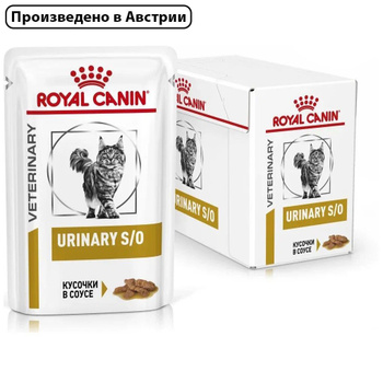 Royal Canin Urinary S/O для Кошек Влажный – купить в интернет-магазине OZON  по низкой цене