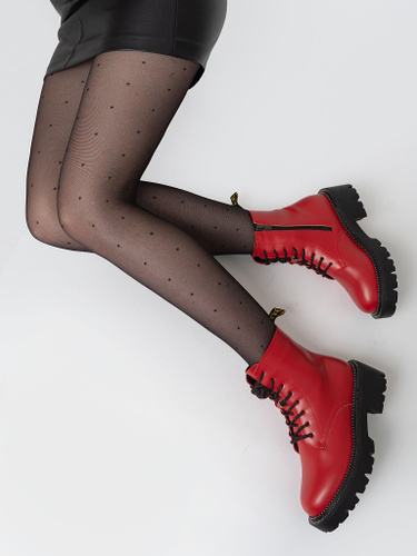 Красные ботинки женские купить в интернет магазине OZON