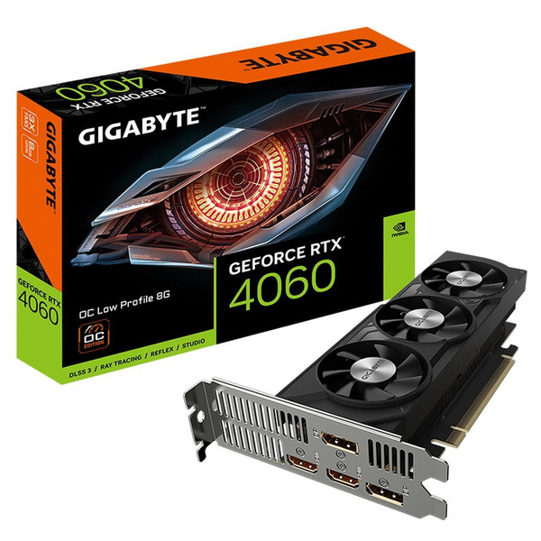 Видеокарта Gigabyte GeForce RTX 4060, ГБ PCI Express
