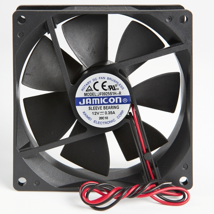 вентилятор 92х92х25мм 12В JF0925S1H DC (скольжения) - купить кулер по ...