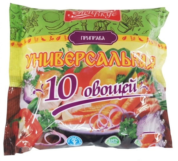 Приправа универсальная "10 овощей" 500гр - купить с доставкой по ...