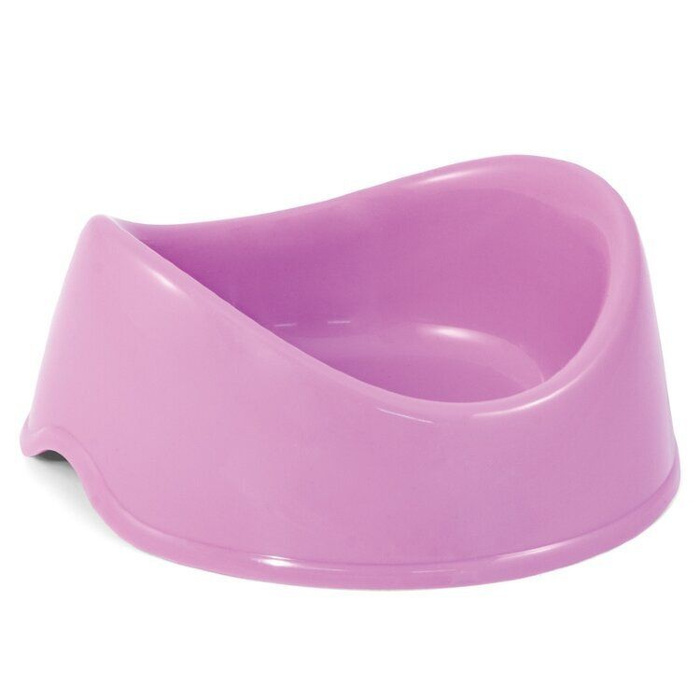 Пластиковая миска для собак бисквит сиреневая Гамма 250 мл - купить с ...