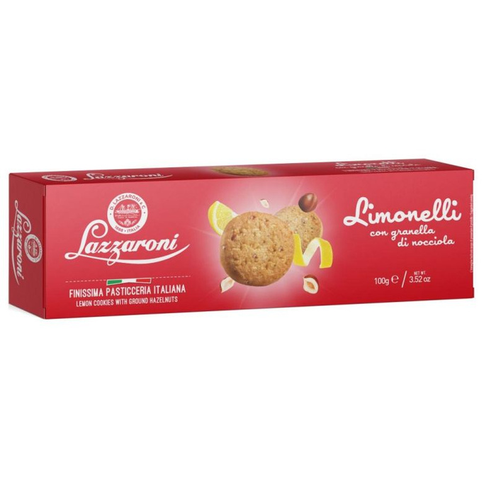 Lazzaroni Печенье Лимонелли без сахара, 100 грамм - купить с доставкой ...
