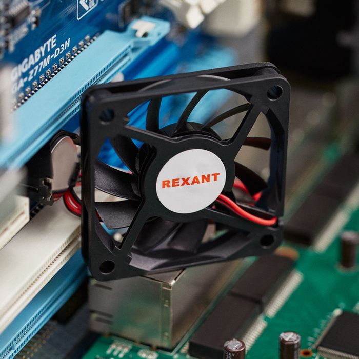Кулер для корпуса ПК, вентилятор для компьютера 60х60х10 мм - купить ...
