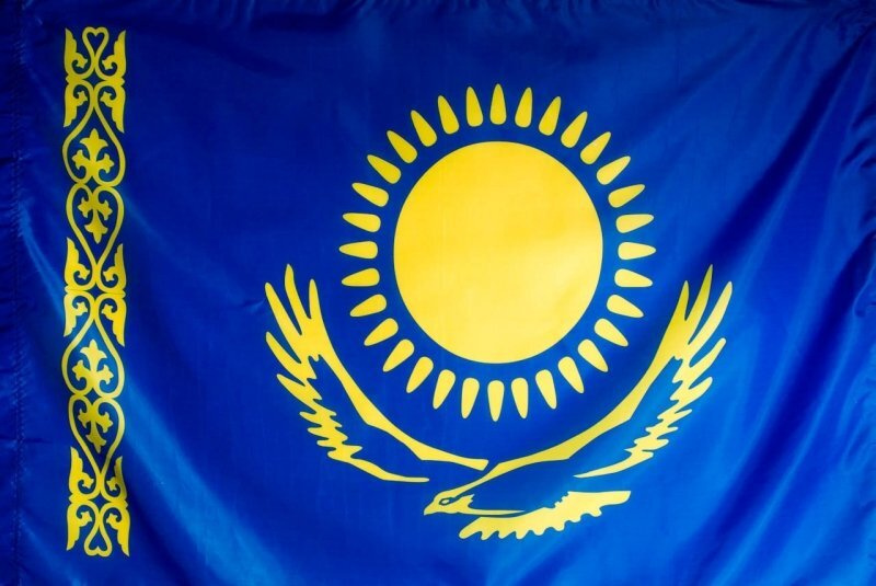 Qfl казахстан. Флаг РК Казахстана. Флаг Казахстана и Казахстан. Изображение флага Казахстана. Флаг Казахстана картина.