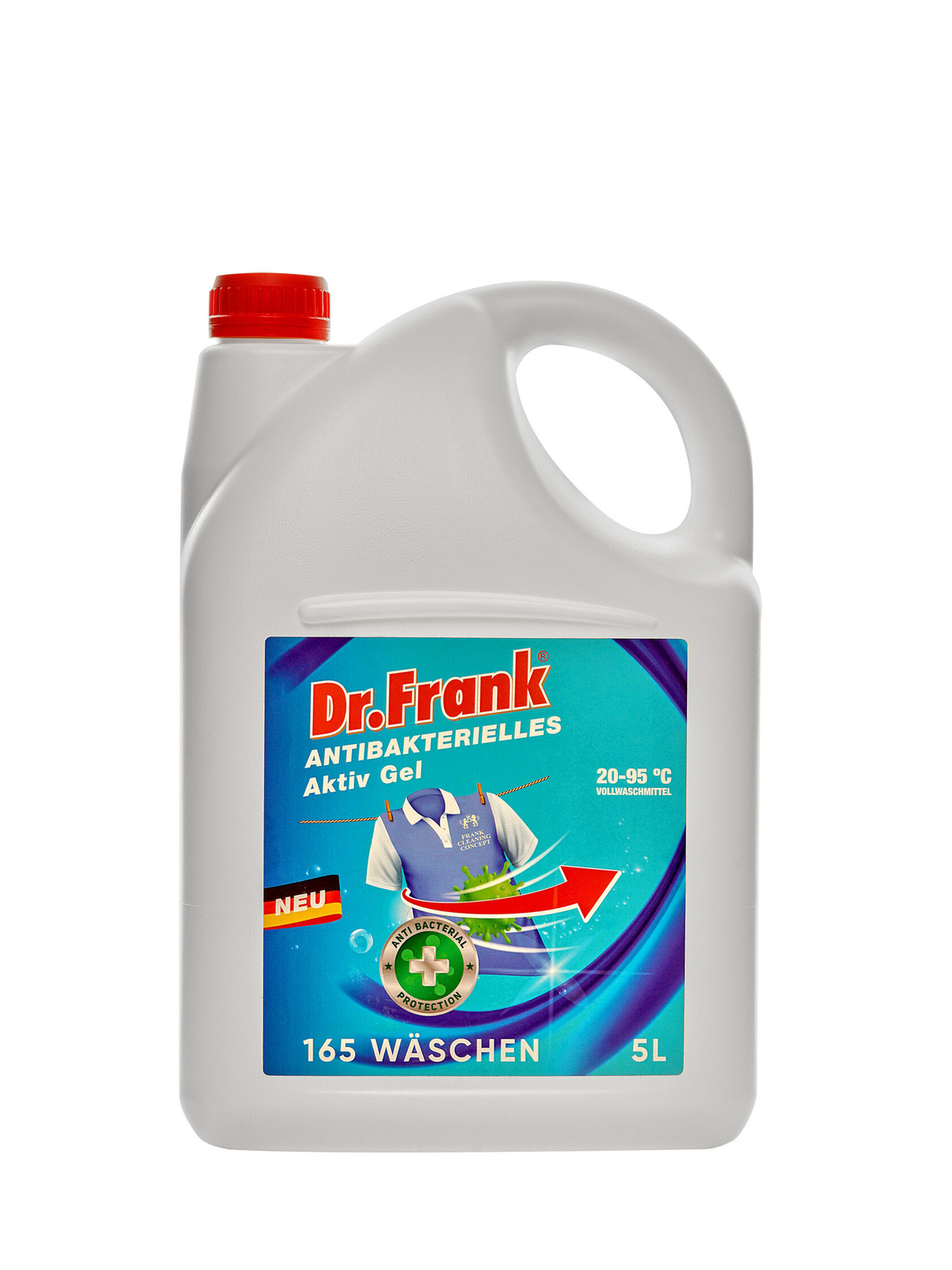 Dr.Frank Aktiv Gel Антибактериальный жидкий гель для стирки 5л. 165 ...