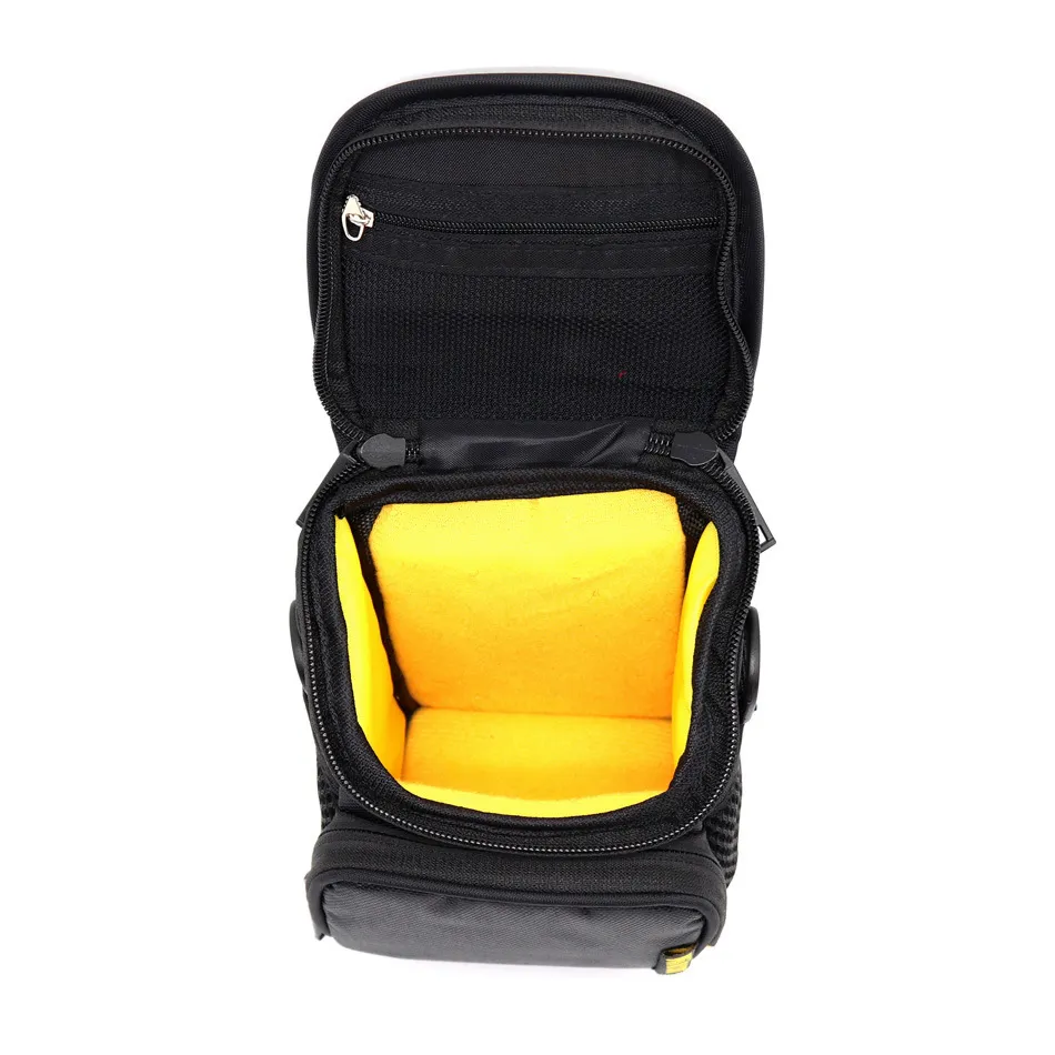 Чехол-сумка MyPads TC-1228 для фотоаппарата Nikon Coolpix L610/ L620/ L820/ L830 из качественной износостойкой влагозащитной ткани черный, черный, фото 4