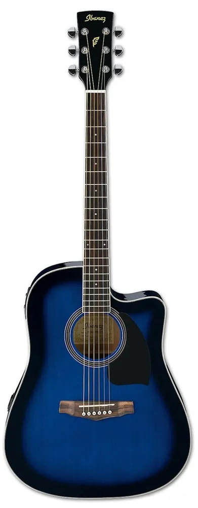 Ibanez Акустическая гитара электроакустическая PF15ECE-TBS 6-струнная, корпус Ель, вариант