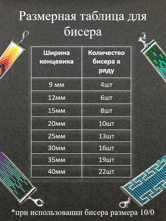 Концевик для браслета, Застежка для фенечки из бисера , Аксессуары для бижутерии, Застежки для бижутерии., вариант, фото 2