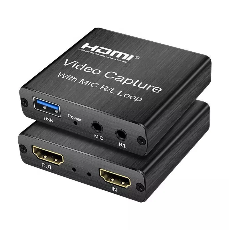 Конвертер PALMEXX многофункциональная карта видеозахвата с микрофоном 4K 1080P 60Гц/ Video Capture With MIC R/L Loop, вариант, фото 5