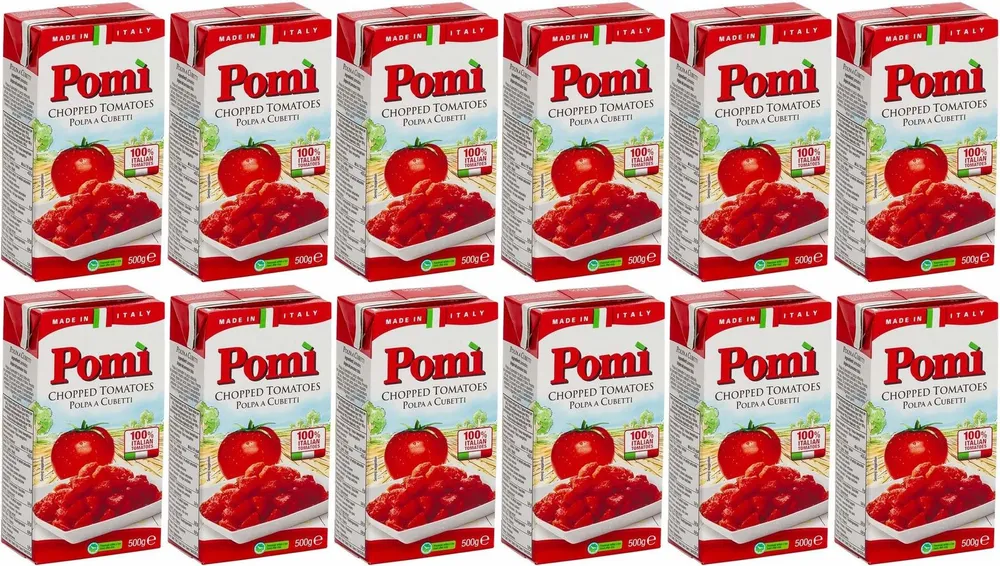 Томаты Pomito мякоть, комплект: 12 упаковок по 500 г, 500 г